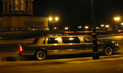 Limo vor der Siegessäule