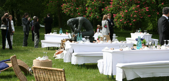 Picknick am Schloss