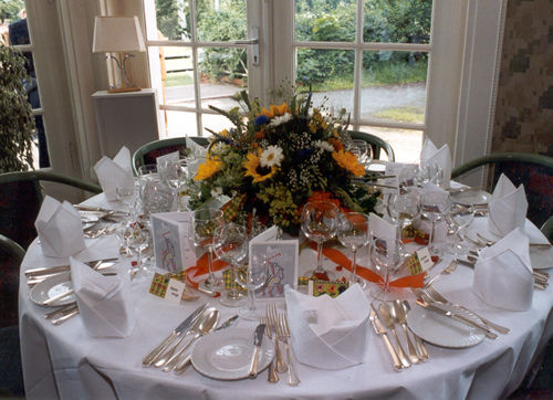 Eine festliche Tafel ...