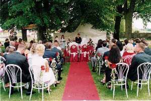 Trauung im Park