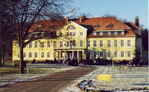 Parkhotel Schloss Wulkow im Winter